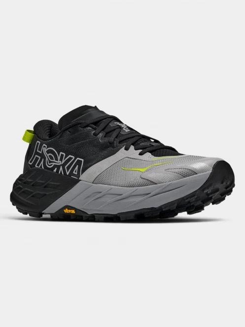 Hoka Speedgoat 7 férfi terepfutó cipő fekete színben 2