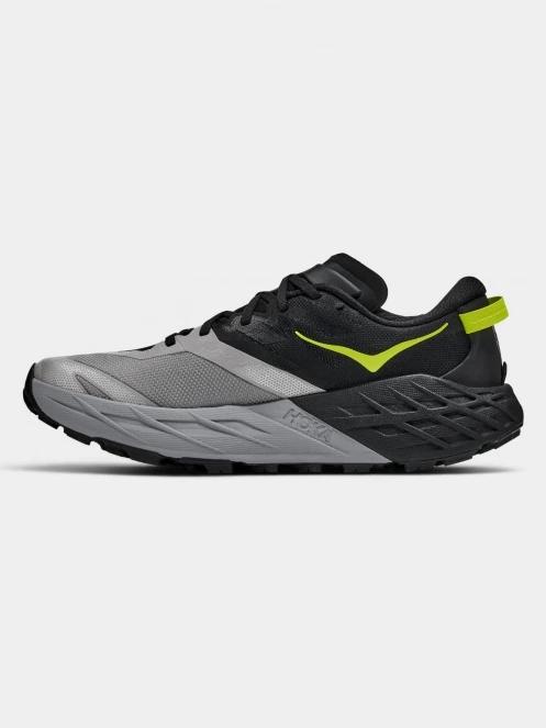 Hoka Speedgoat 7 férfi terepfutó cipő fekete színben 4