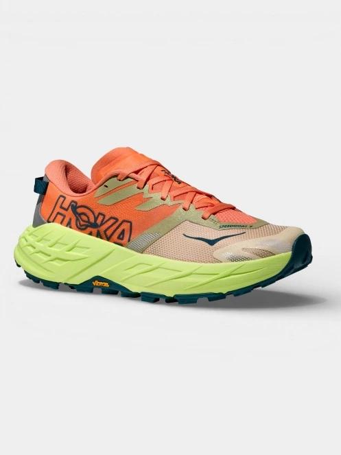 Hoka Speedgoat 7 női terepfutó cipő narancssárga színben 2