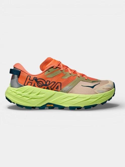 Hoka Speedgoat 7 női terepfutó cipő narancssárga színben 4