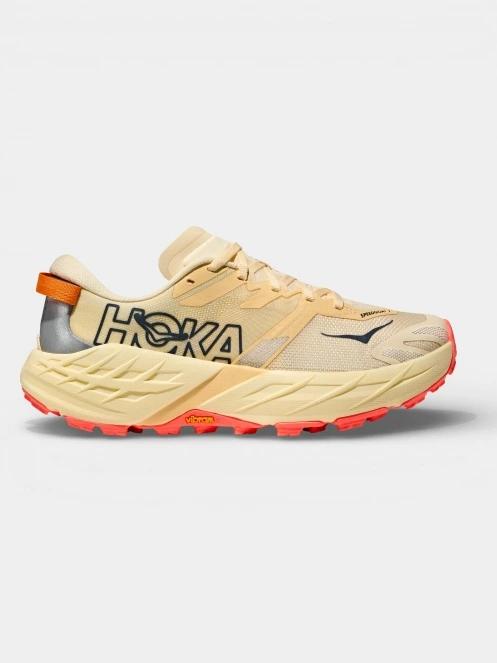 Hoka Speedgoat 7 női terepfutó cipő sárga színben 4