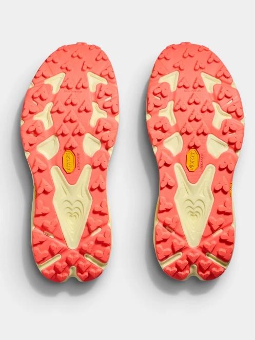 Hoka Speedgoat 7 női terepfutó cipő sárga színben 9