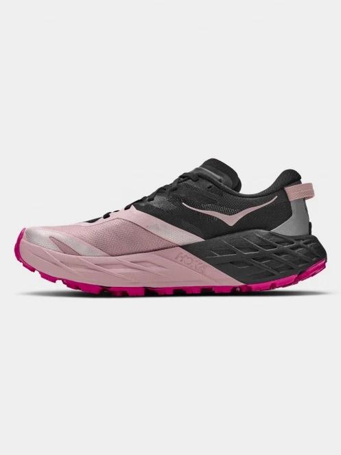 Hoka Speedgoat 7 női terepfutó cipő fekete színben 4