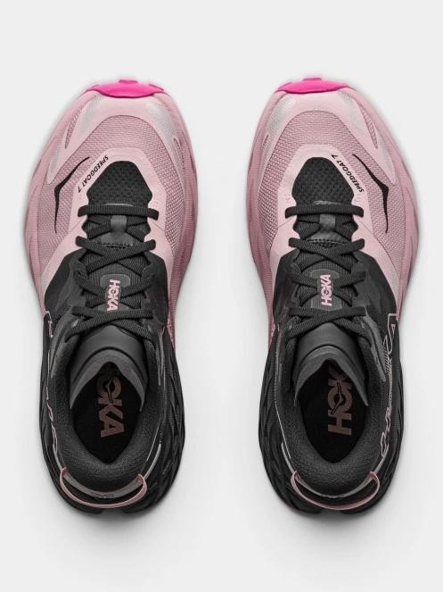 Hoka Speedgoat 7 női terepfutó cipő fekete színben 8