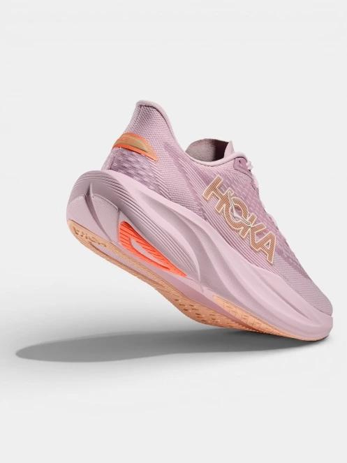 Hoka Mach 7 női aszfalt futócipő lila színben 6