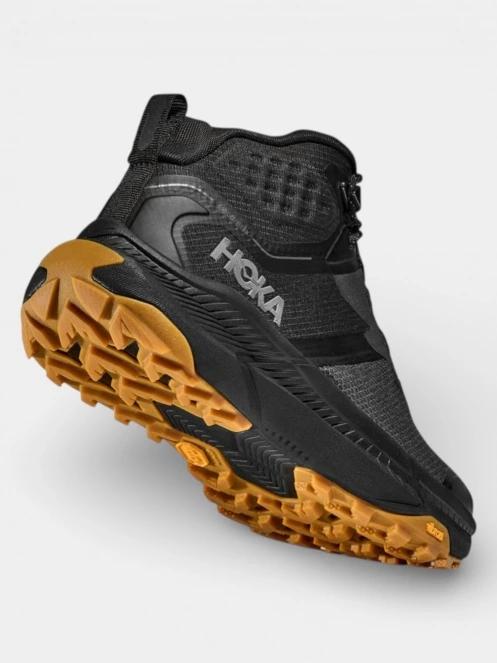 Hoka Transport Hike GTX férfi túrabakancs fekete színben 5
