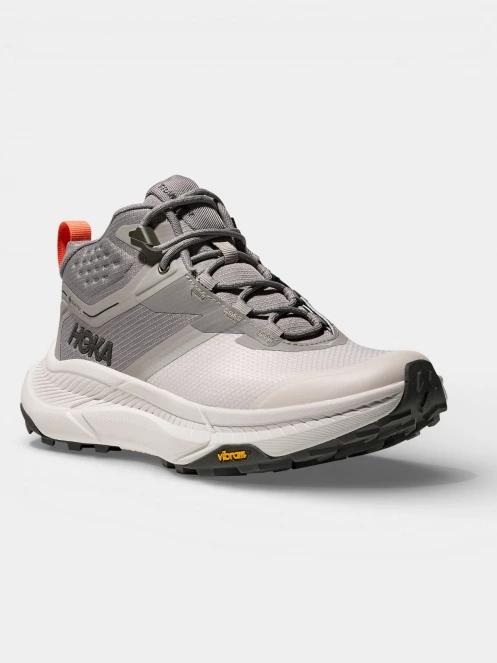 Hoka Transport Hike GTX női túrabakancs szürke színben 2