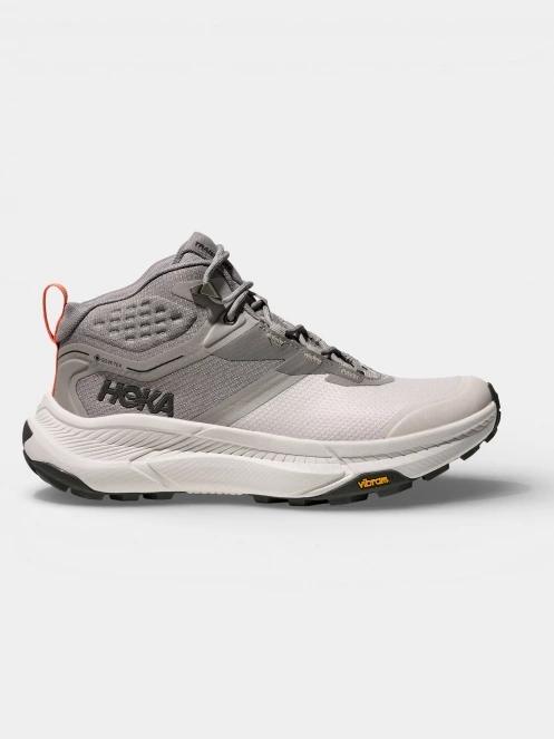 Hoka Transport Hike GTX női túrabakancs szürke színben 4