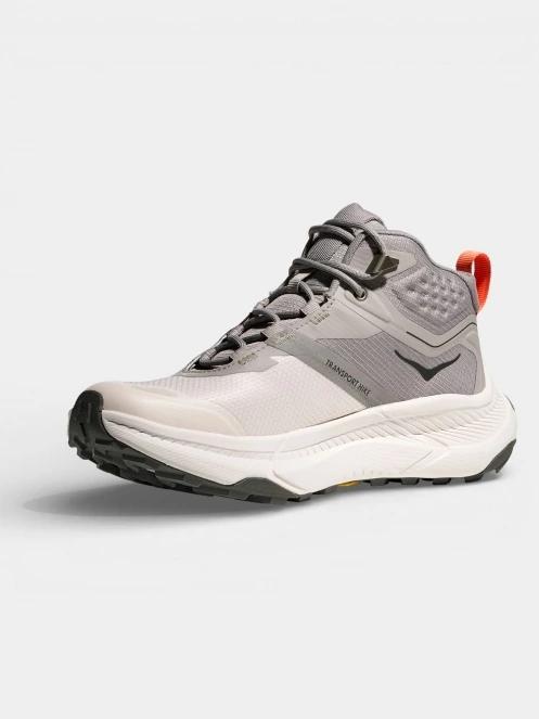 Hoka Transport Hike GTX női túrabakancs szürke színben 5