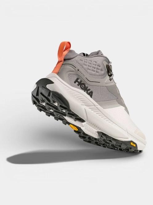 Hoka Transport Hike GTX női túrabakancs szürke színben 6