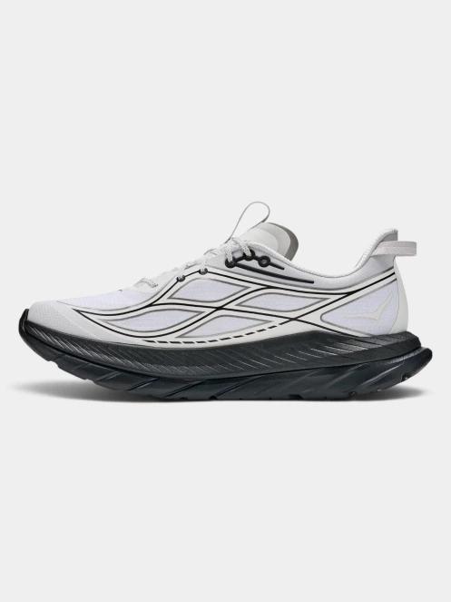Hoka Mach Remastered férfi rövid szárú cipő szürke színben 4