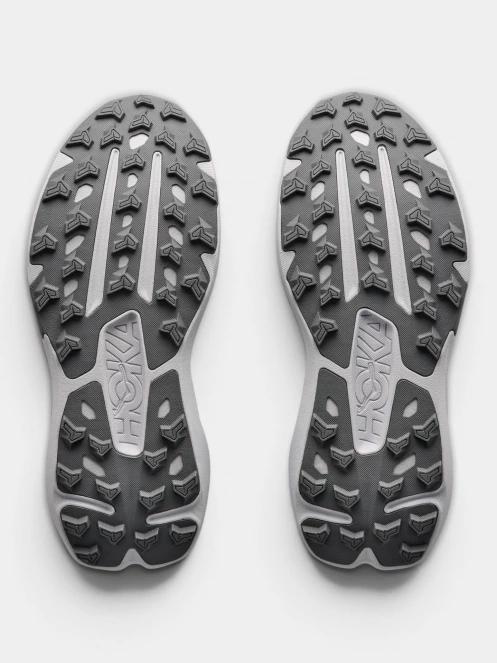 Hoka Torrent 5 női terepfutó cipő szürke színben 9