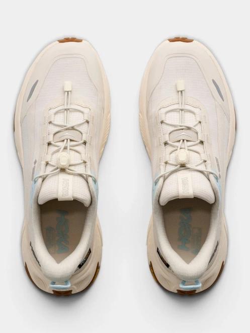 Hoka Transport 2 GTX női vízhatlan multisport cipő homok színben 8