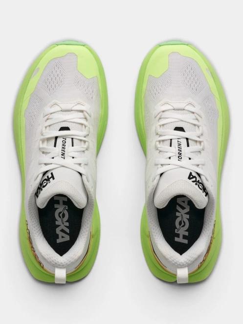 Hoka Torrent 5 férfi terepfutó cipő fehér színben 8