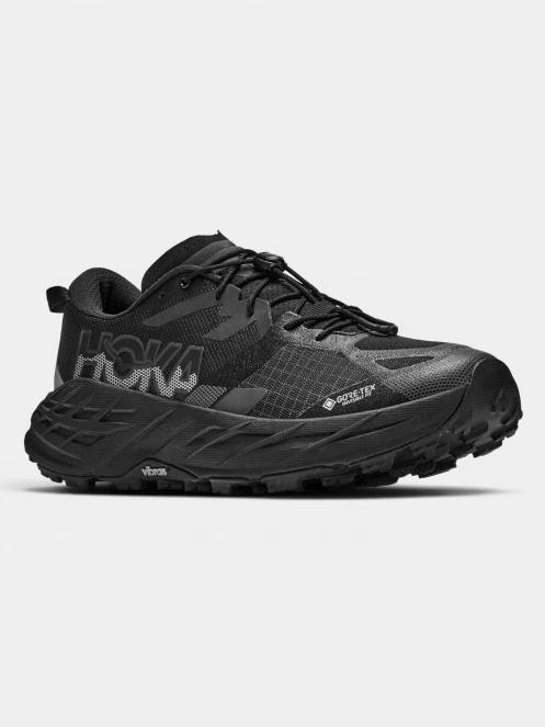 Hoka Speedgoat 7 GTX női terepfutó cipő fekete színben 2