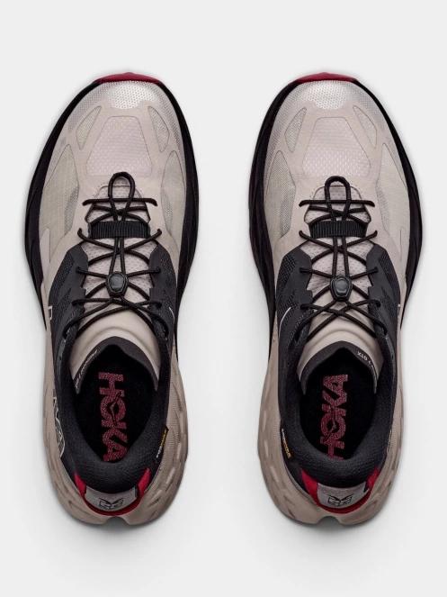 Hoka Speedgoat 7 GTX női terepfutó cipő szürke színben 8