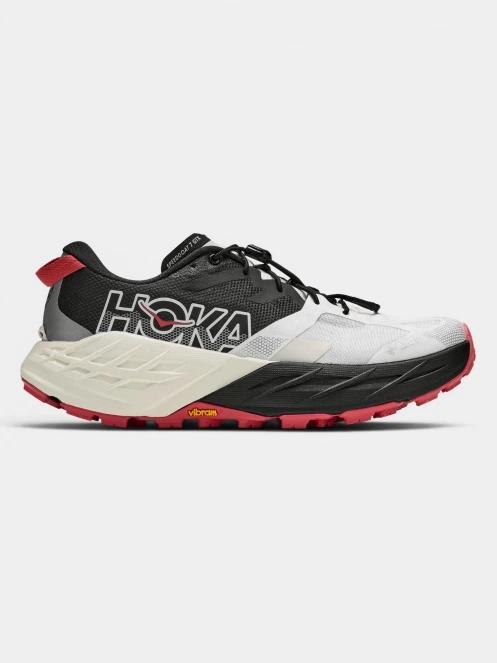 Hoka Speedgoat 7 GTX női terepfutó cipő szürke színben 4