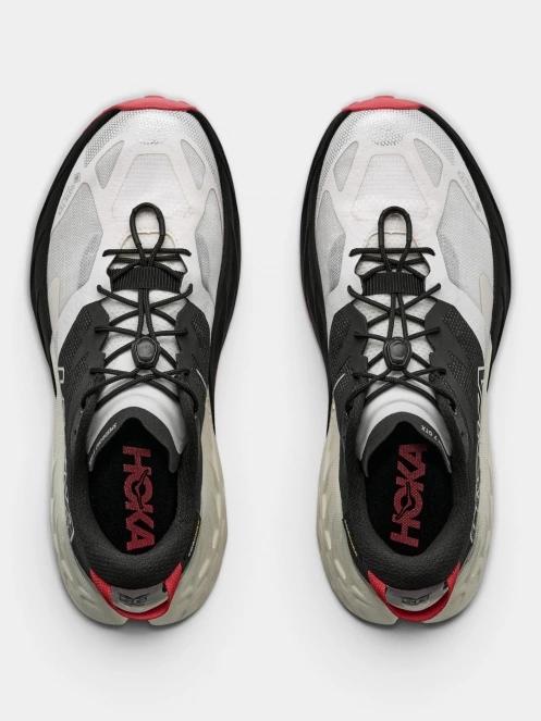 Hoka Speedgoat 7 GTX női terepfutó cipő szürke színben 8