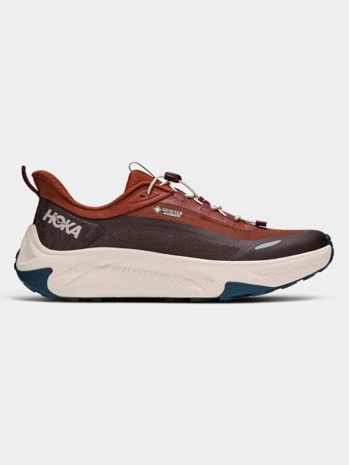 Hoka Transport 2 GTX férfi vízhatlan multisport cipő piros színben 4