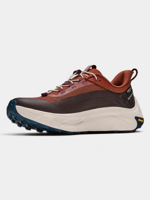 Hoka Transport 2 GTX férfi vízhatlan multisport cipő piros színben 5