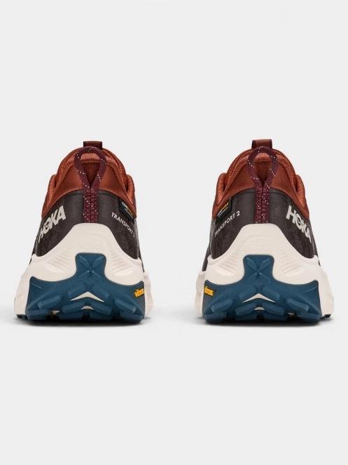 Hoka Transport 2 GTX férfi vízhatlan multisport cipő piros színben 7