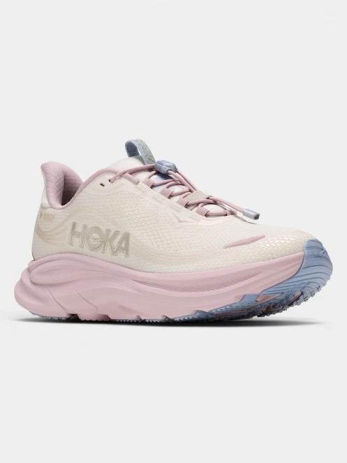 Hoka Clifton 11 GTX GLM női aszfalt futócipő homok színben 2