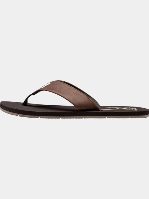 Helly Hansen Seasand Leather Sandal 2 férfi papucs barna színben 3