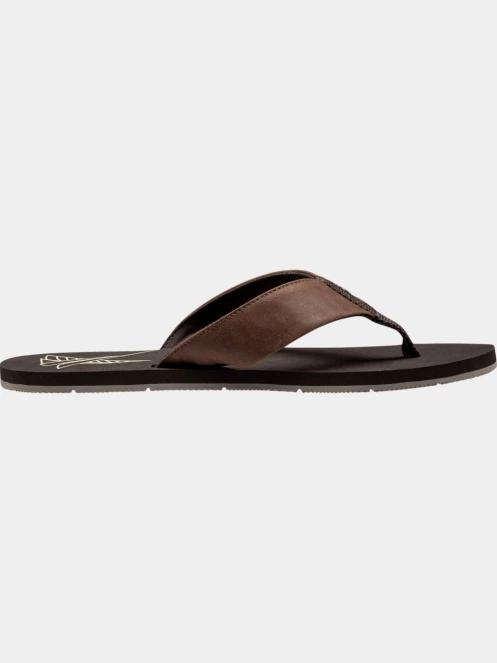 Helly Hansen Seasand Leather Sandal 2 férfi papucs barna színben 5