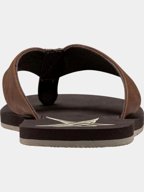 Helly Hansen Seasand Leather Sandal 2 férfi papucs barna színben 6