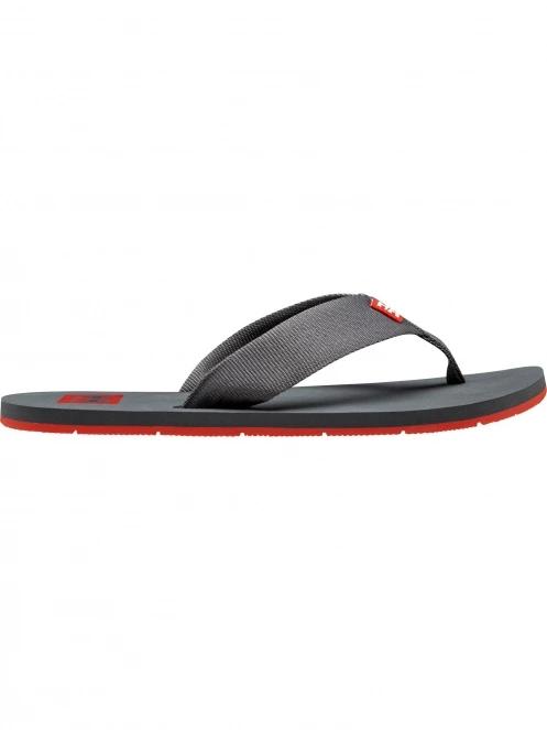 Helly Hansen Logo Sandal 2 férfi flip flop papucs szürke színben 3
