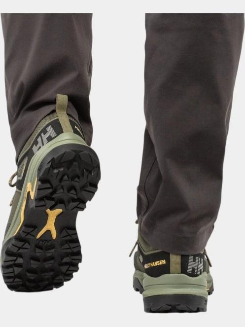 Helly Hansen Ascender Low HT férfi vízhatlan túracipő oliva színben 11