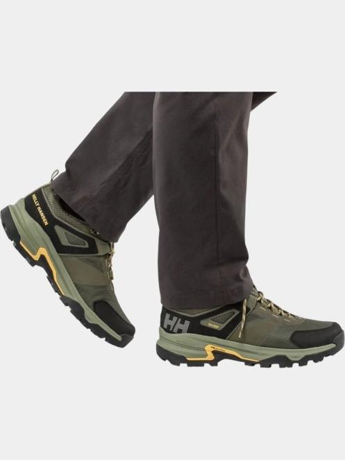Helly Hansen Ascender Low HT férfi vízhatlan túracipő oliva színben 9