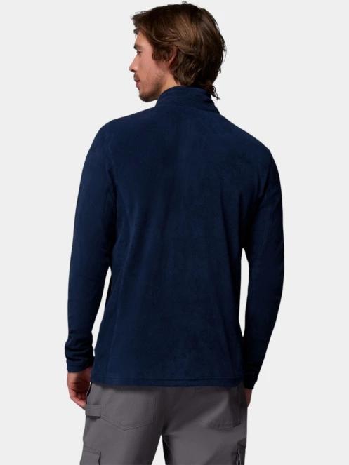 Columbia Klamath Range II Half Zip férfi polár pulóver sötétkék színben 4