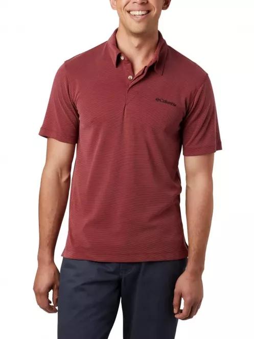 Columbia Sun Ridge Polo férfi galléros póló piros színben 2