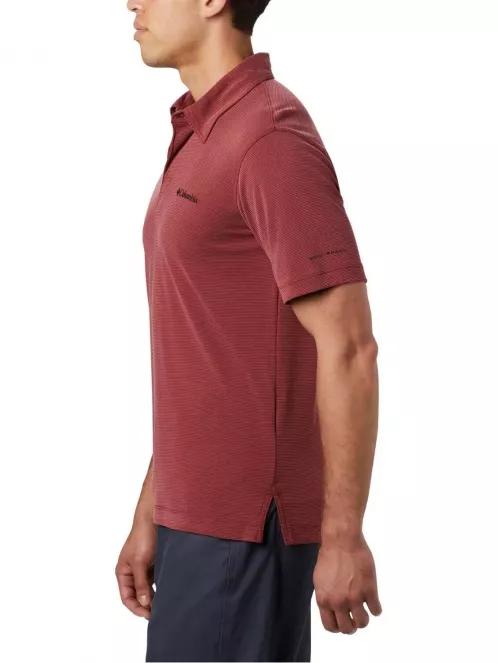 Columbia Sun Ridge Polo férfi galléros póló piros színben 3