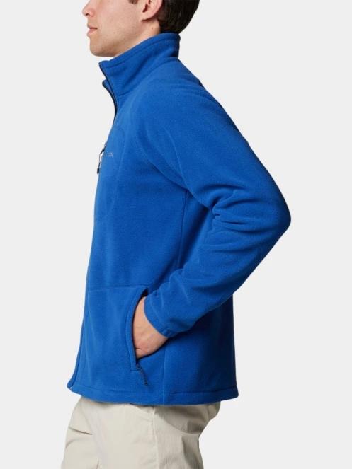 Columbia Fast Trek II Full Zip Fleece férfi polár pulóver kék színben 3