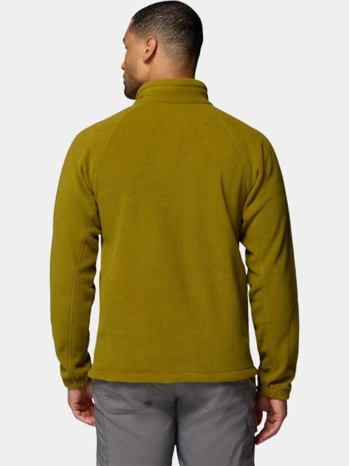 Columbia Fast Trek II Full Zip Fleece férfi polár pulóver zöld színben 4