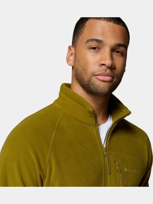 Columbia Fast Trek II Full Zip Fleece férfi polár pulóver zöld színben 7