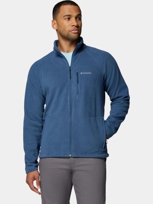 Columbia Fast Trek II Full Zip Fleece férfi polár pulóver kék színben 2