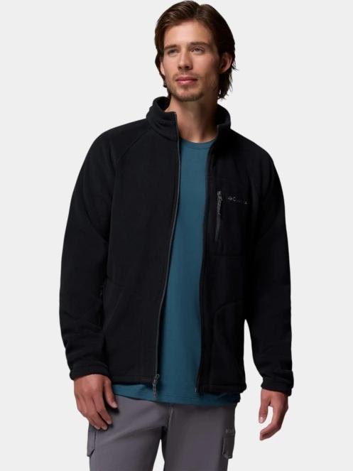Columbia Fast Trek II Full Zip Fleece férfi polár pulóver fekete színben 6
