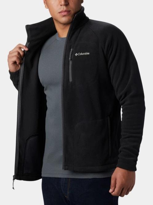 Columbia Fast Trek II Full Zip Fleece férfi polár pulóver fekete színben 8