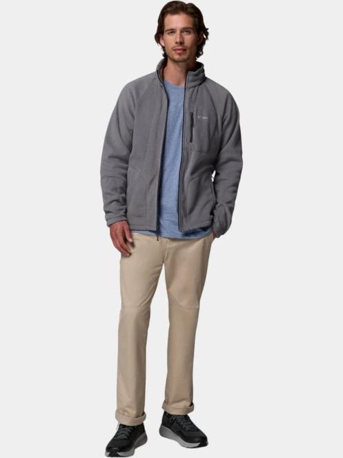 Columbia Fast Trek II Full Zip Fleece férfi polár pulóver szürke színben 4