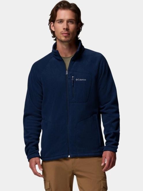 Columbia Fast Trek II Full Zip Fleece férfi polár pulóver sötétkék színben 2