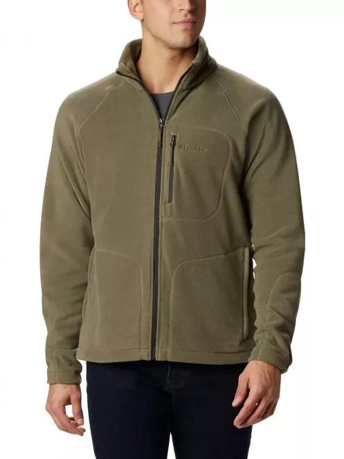 Columbia Fast Trek II Full Zip Fleece férfi polár pulóver zöld színben 2