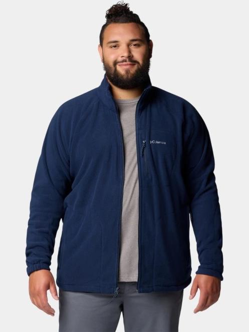 Columbia Fast Trek II Full Zip Fleece férfi polár pulóver sötétkék színben 5
