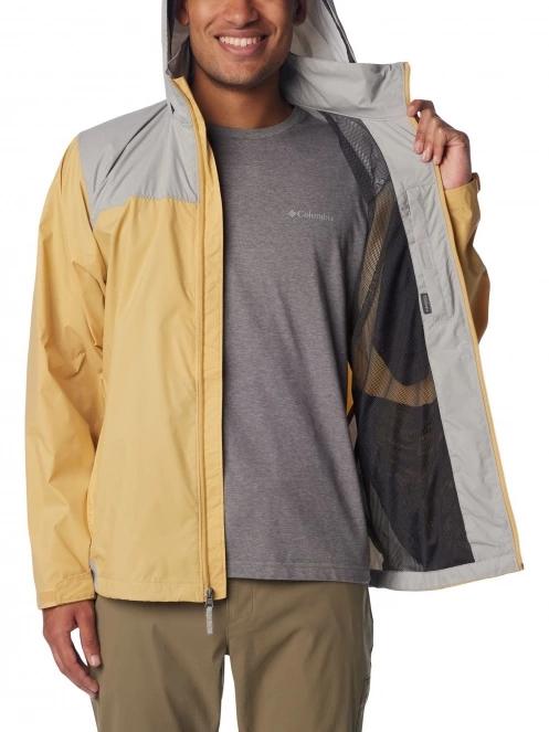 Columbia Glennaker Lake Rain Jacket férfi széldzseki sárga színben 6