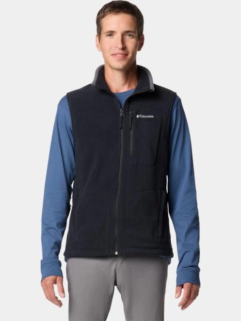 Columbia Fast Trek Fleece Vest férfi mellény fekete színben 2