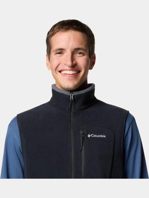 Columbia Fast Trek Fleece Vest férfi mellény fekete színben 7