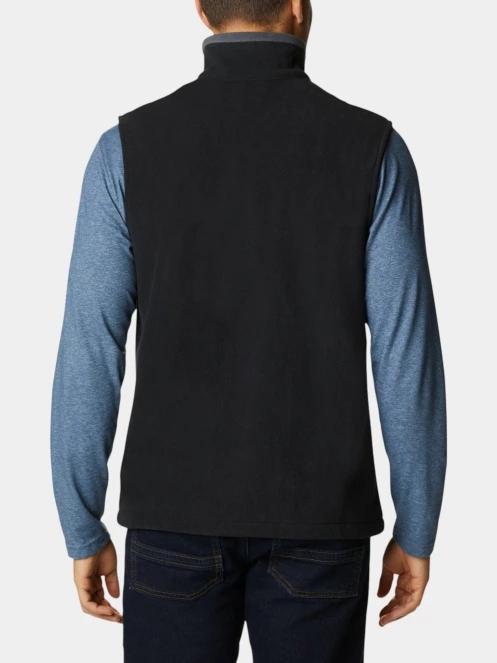 Columbia Fast Trek Fleece Vest férfi mellény fekete színben 4