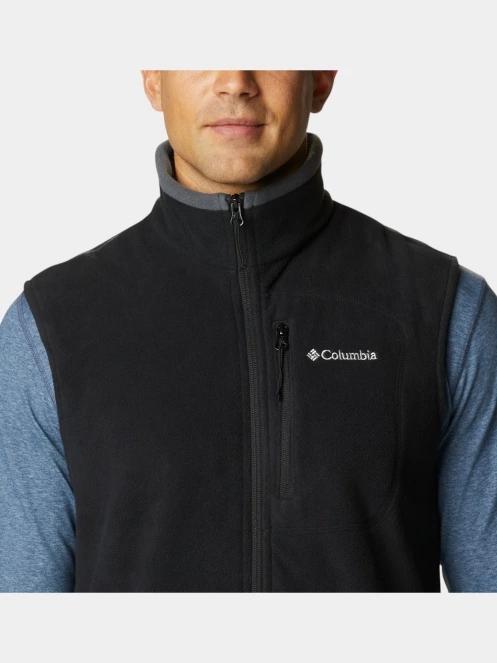 Columbia Fast Trek Fleece Vest férfi mellény fekete színben 6